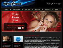Tablet Screenshot of nightconnect.com